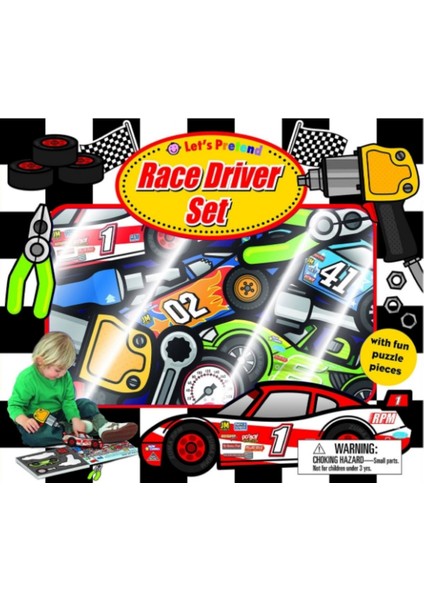 Prı-Let's Pretend Race Driver Set