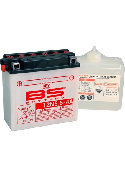 Akü 12N5.5-4A Yamaha Yzf-R125 Mt125 Wr125 R/X