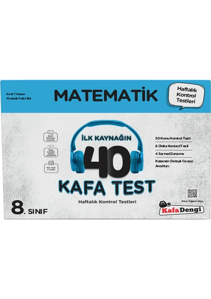 Kafa Dengi Yayınları 8.Sınıf Matematik Kafa Testi