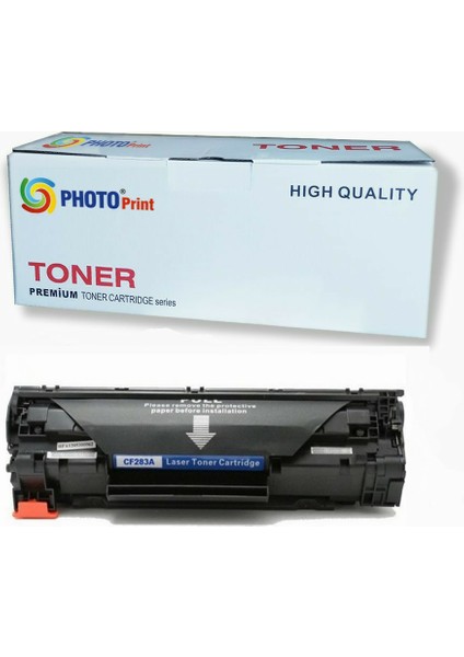 Photo Print Laserjet Pro Mfp M127FW Hp CF283A / 83A  Ithal Muadil Toner  1.600 Sayfa