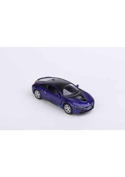 Bmw I8 - Çek Bırak 5inch. Lisanslı Model Araba, Oyuncak Araba 1:36