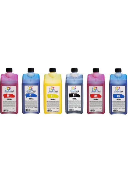 Epson Muadil 1000ML 6 Renk Set Mürekkep