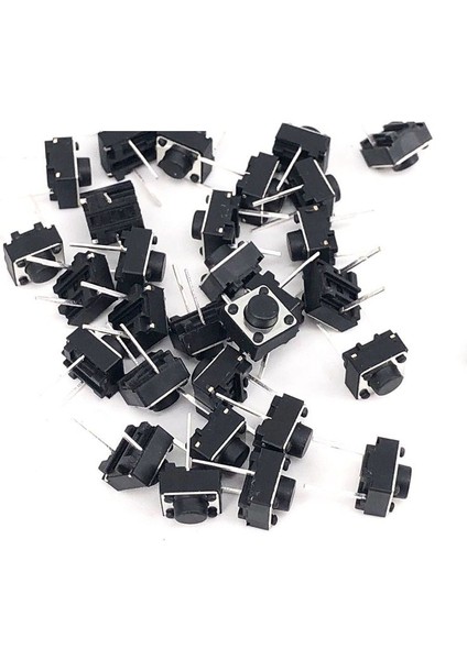 5 Adet - Buton 6X6X5 mm 2 Pin, On Off Anahtar Button