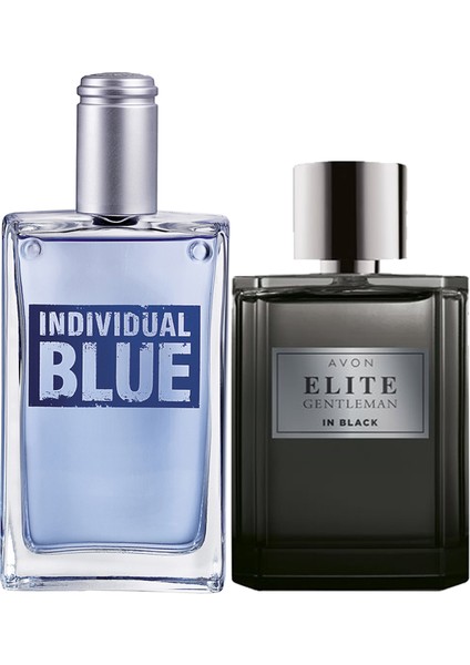 Individual Blue ve Elite Gentleman In Black Erkek Parfüm Paketi