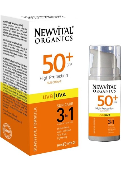 50 Spf Güneş Kremi