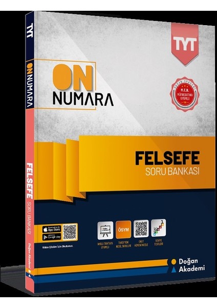 TYT On Numara Felsefe Soru Bankası