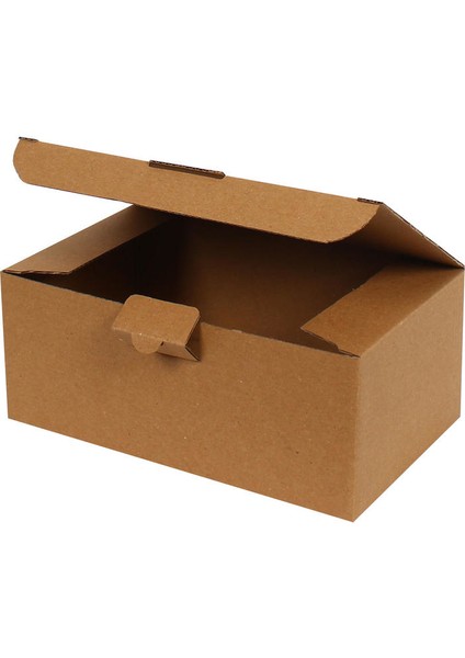 20x12x8cm Kilitli Kutu -Kraft 10'lu fiyatları