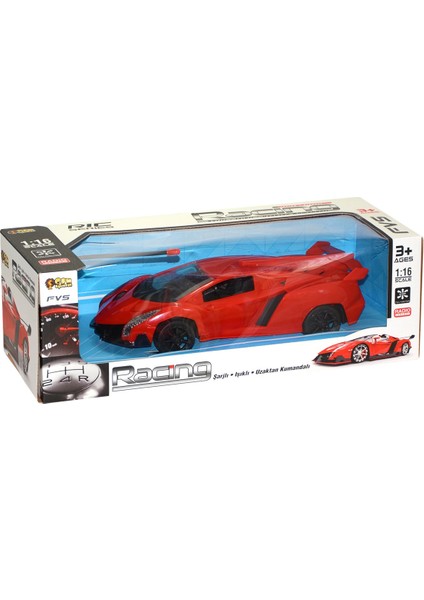 FD153A Can, Kumandalı Şarjlı Racing Car