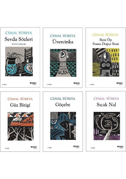 Güz Bitigi - Göçebe - Sıcak Nal - Cemal Süreya - 6 Kitap