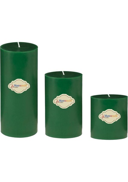 Small Set Mum Çap 7 cm Yeşil