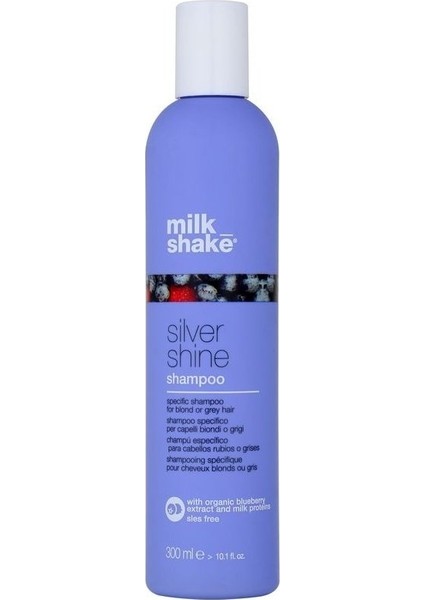 Silver Shine Mor Tonlama Şampuanı 300ML + Durulanmayan Köpük 200 ml
