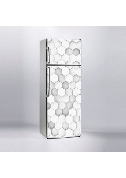 Buzdolabı Sticker Kaplama Dolap Kaplama Etiketi 3D Bal Peteği