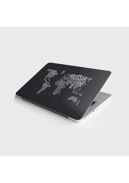 Laptop Sticker Bilgisayar Notebook Pc Kaplama Etiketi Ülkeler