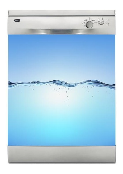 Bulaşık Makinesi Sticker Kaplama Beyaz Eşya Kaplama Su