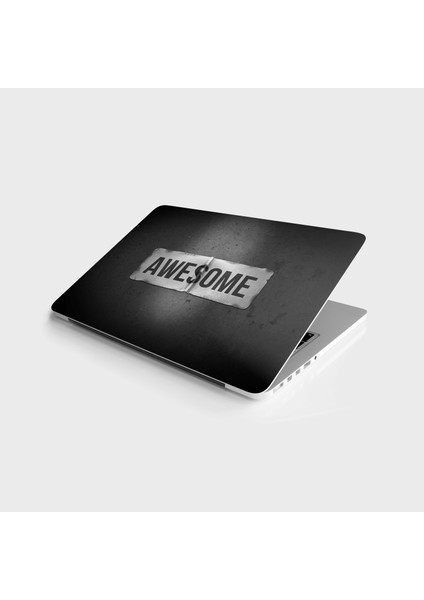 Laptop Sticker Bilgisayar Notebook Pc Kaplama Etiketi Awesome