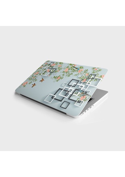 Laptop Sticker Bilgisayar Notebook Pc Kaplama Etiketi Kare Kuş