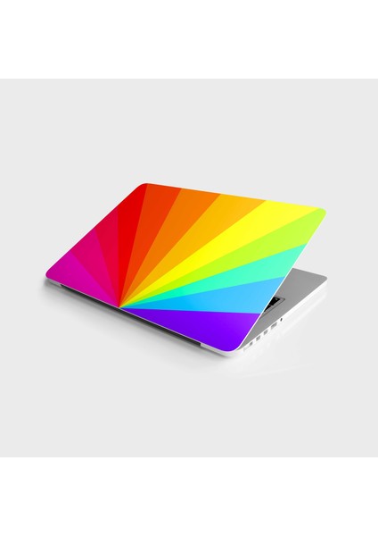 Laptop Sticker Bilgisayar Notebook Pc Kaplama Etiketi Rainbow Colors