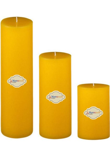 Big Set Mum Çap 7 cm Sarı