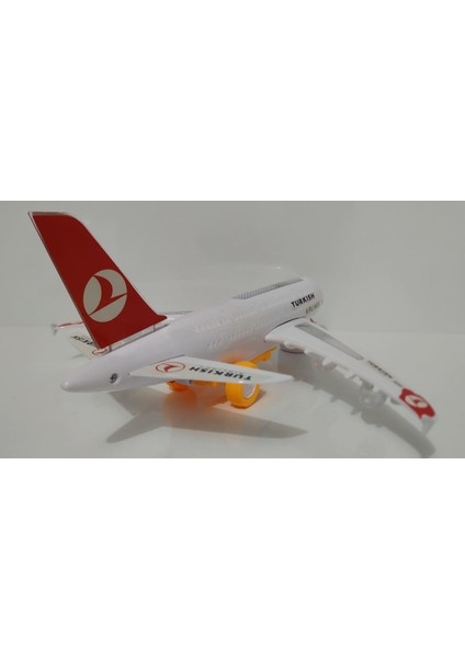 Türk Hava Yolları Sesli Işıklı Hareketli Uçak Oyuncak