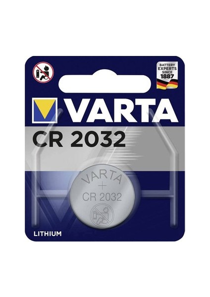 Lıthıum Cr 2032 3V Tekli Pil 1 Paket