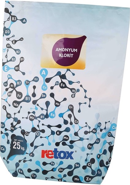 Retox Amonyum Klorit Hayvan Yem Katkı-Premix