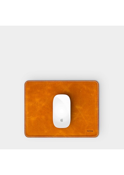 Vintage Deri Robin Mouse Pad