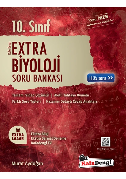 Kafa Dengi Yayınları 10.Sınıf Extra Biyoloi Soru Bankası