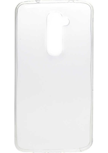 Lg G2 Kılıf Zore Şeffaf Ince ve Esnek Süper Silikon Kılıf