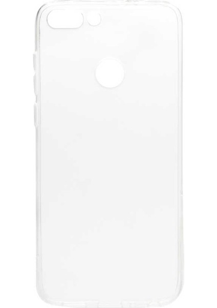 Huawei P Smart Kılıf Zore Şeffaf Ince ve Esnek Süper Silikon