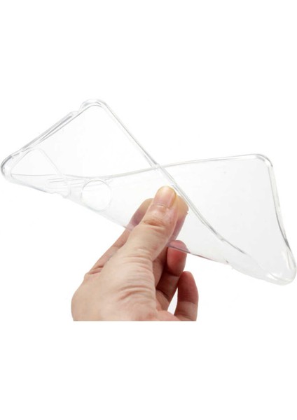 Alcatel 3x 2020 Kılıf Zore Şeffaf Ince ve Esnek Süper Silikon fiyatları