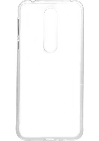 Nokia 7.1 Kılıf Zore Şeffaf Ince ve Esnek Süper Silikon Kılıf