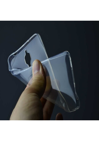 Xiaomi Mi 4 Kılıf Zore Şeffaf Ince ve Esnek Süper Silikon Kılıf