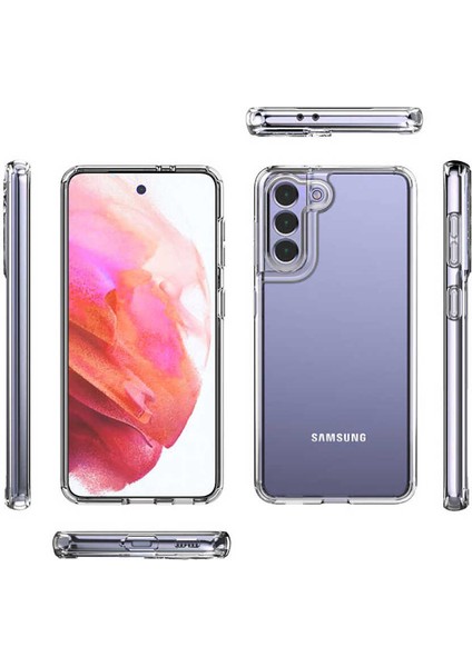 Galaxy S21 Plus Kılıf Zore Coss Şeffaf Sert Silikon Kılıf fırsatları