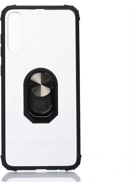 Galaxy A30S Kılıf Mola Kenar Köşe ve Yüzük Kısımları Renkli Kılıf