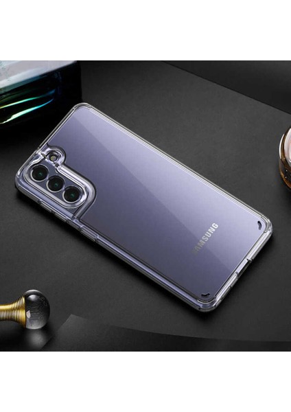 Galaxy S21 Kılıf Zore Coss Şeffaf Sert Silikon Kılıf fiyatları