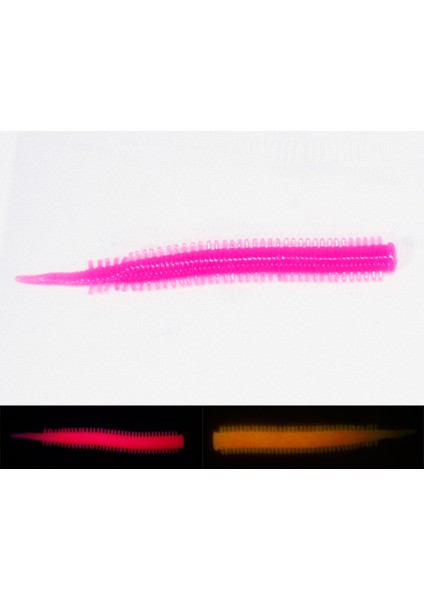Fujın Yummy Sandworm 7cm Lrf Silikonu-Pink Glow fiyatları
