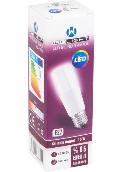 Silindir LED Ampul 15W