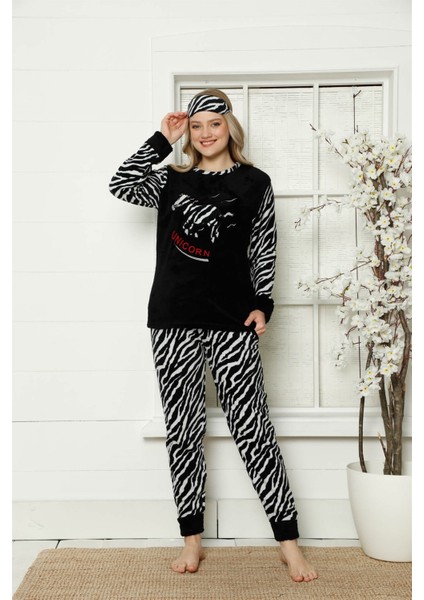 Welsoft Polar Kadın Manşetli Pijama Takımı 8414 fiyatları