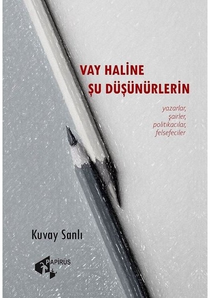 Vay Haline Şu Düşünürlerin - Kuvay Sanlı