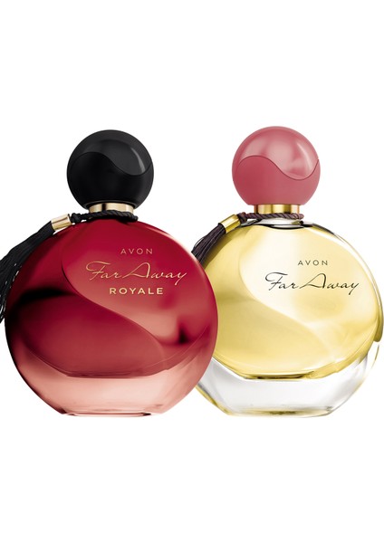 Far Away ve Far Away Royale Kadın Parfüm PAKETI100 ml