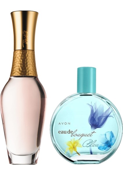Treselle ve Eau De Bouquet Bleu Kadın Parfüm Paketi 100 ml