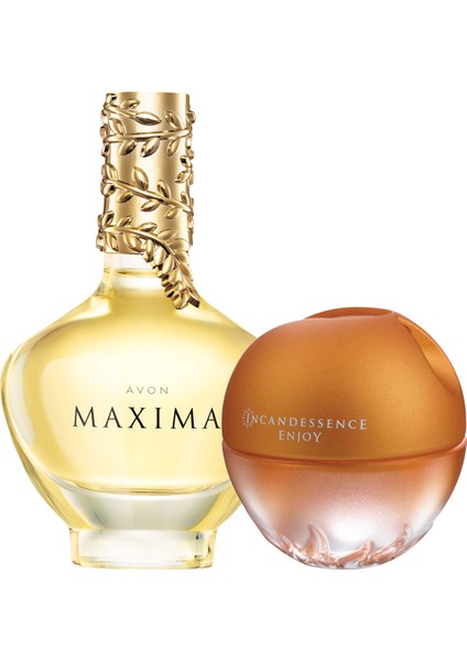 Maxima ve Incandessence Enjoy Kadın Parfüm PAKETI100 ml
