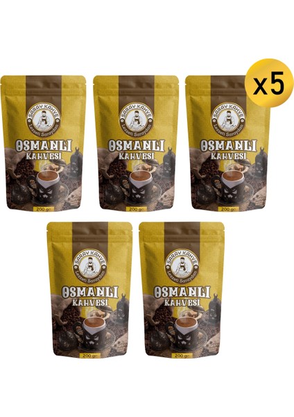 Osmanlı Kahvesi 5'li x 200 gr
