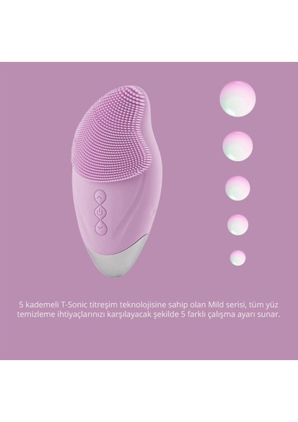 Mild Tüm Cilt Tipleri Için Yüz Temizleme ve Masaj Cihazı fiyatları