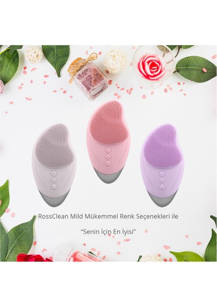 Mild Tüm Cilt Tipleri Için Yüz Temizleme ve Masaj Cihazı fırsatları