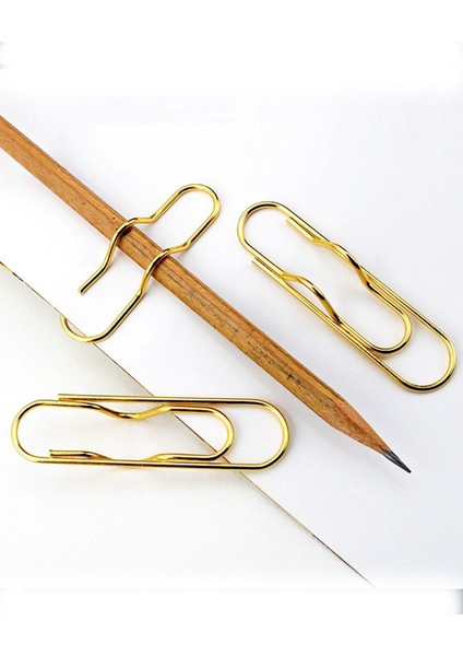 Büyük Ataç Kalem Tutucu Gold 7.2 cm 3'lü fiyatları