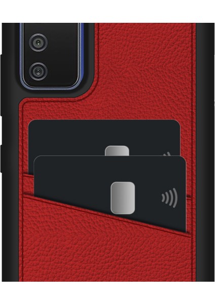 Samsung Galaxy A02S Kılıf Proda Deri Çift Kartlık Cepli Kapak fiyatları