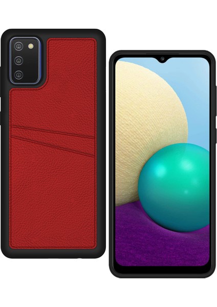Samsung Galaxy A02S Kılıf Proda Deri Çift Kartlık Cepli Kapak modelleri