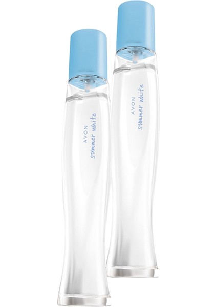 Summer White Kadın Parfüm Edt 50 Ml. Ikili Set