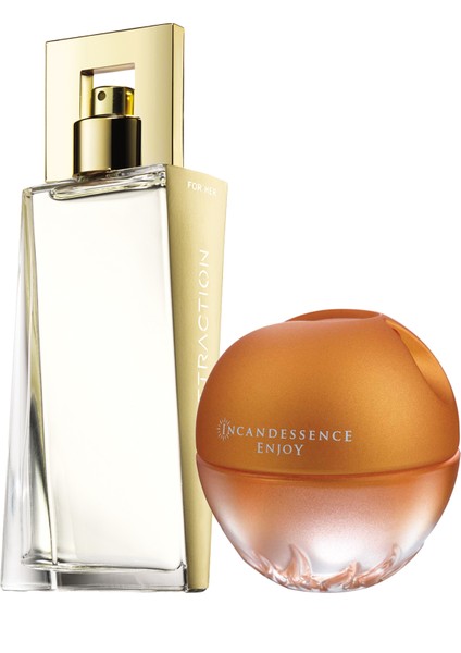 Attraction ve Incandessence Enjoy Kadın Parfüm PAKETI100 ml